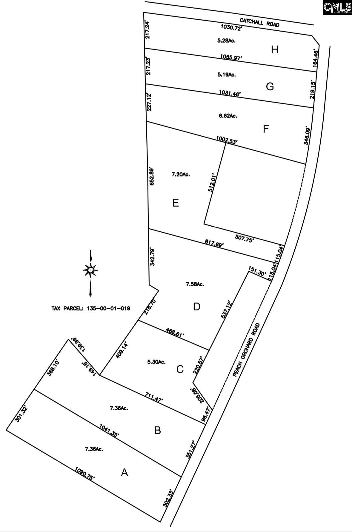 Dalzell, SC 29040,0 Peach Orchard Road