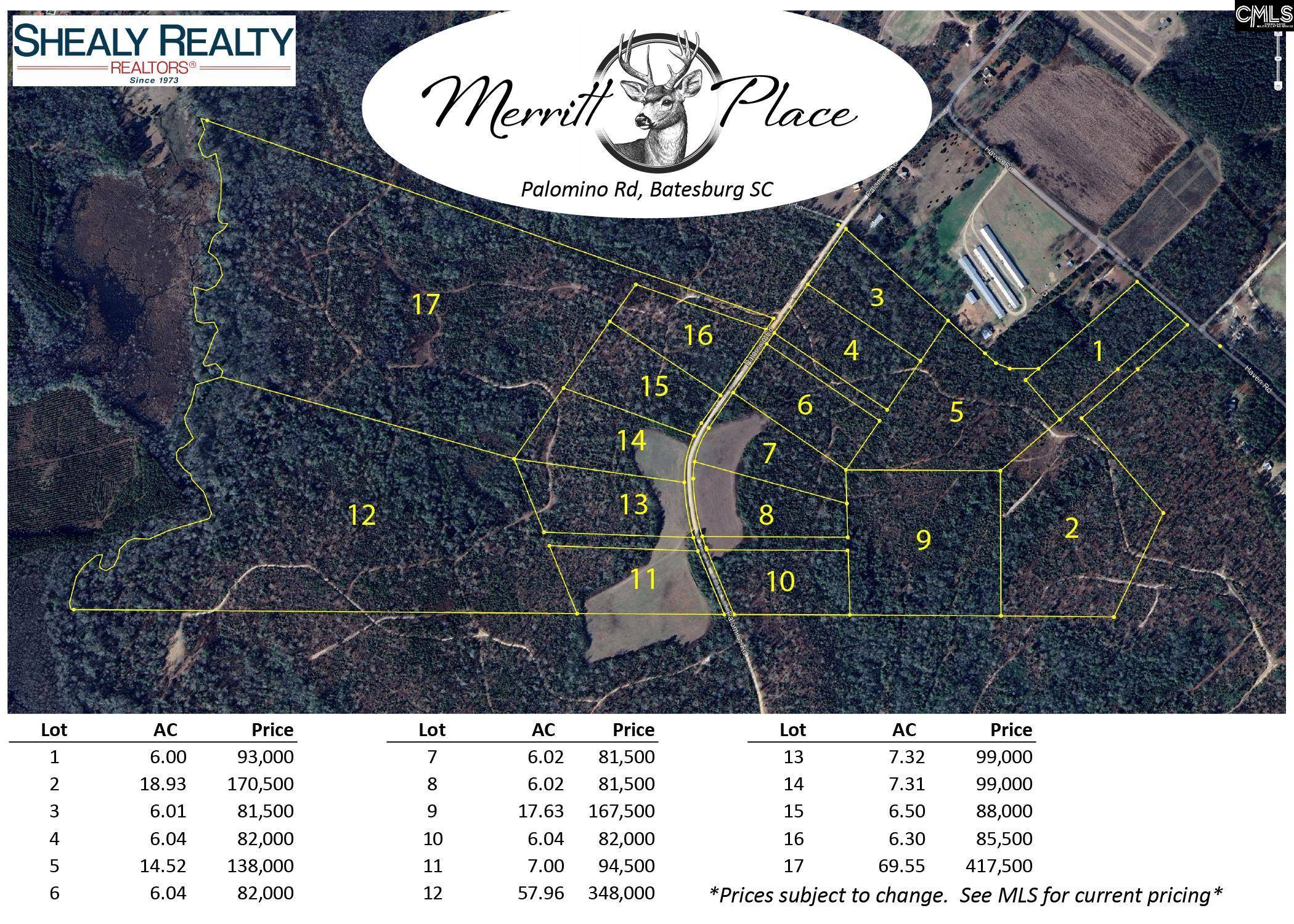 Leesville, SC 29070,0 Palomino Road Lot 15 #Lot 15