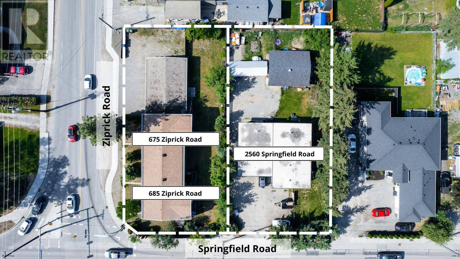 Kelowna, BC V1X1C2,2560 & 685 Springfield & Ziprick Road