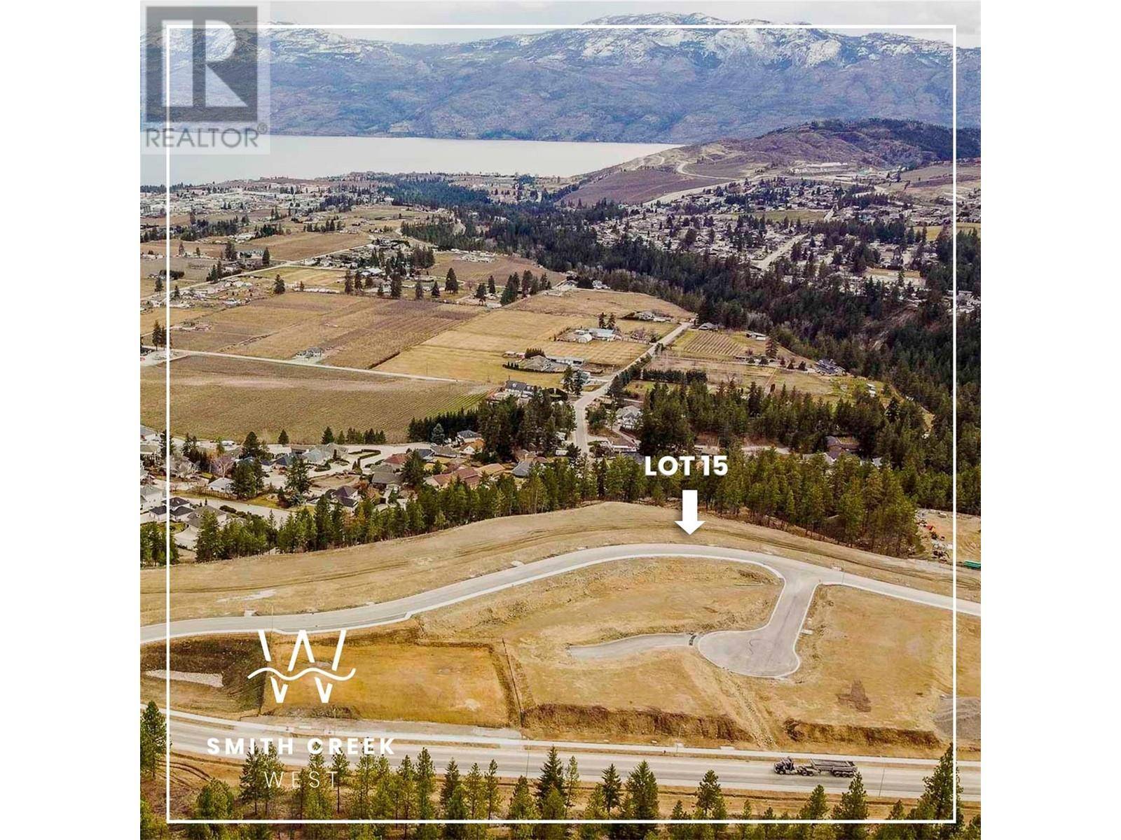 West Kelowna, BC V4T2X3,Lot 15 Scenic Ridge Drive