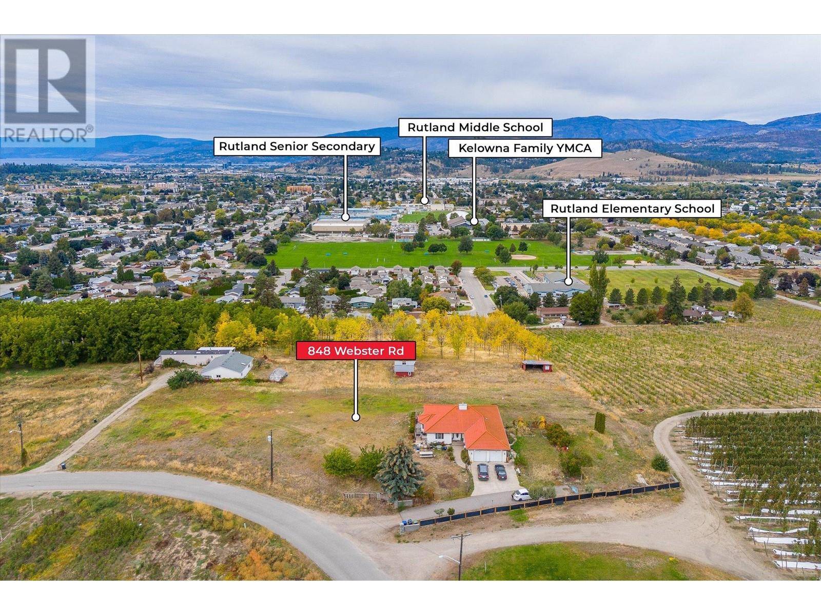 Kelowna, BC V1P1C2,848 Webster Road