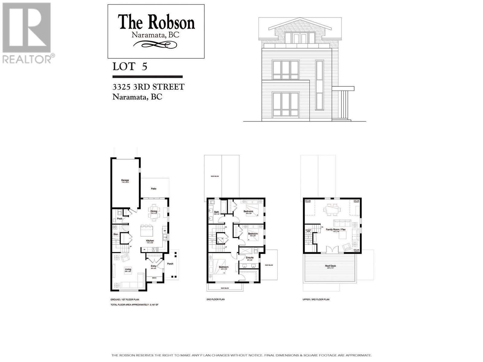 Naramata, BC V0H1N0,3325 3rd ST #Lot 5