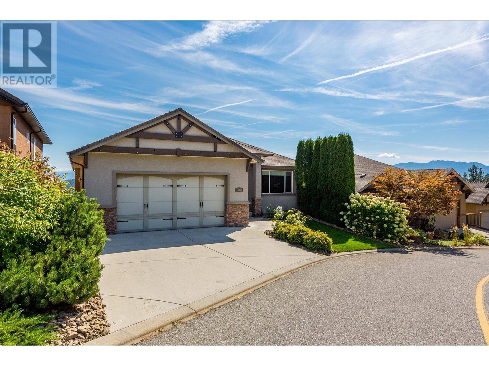 West Kelowna, BC V4T2Y3,1998 Cornerstone Drive