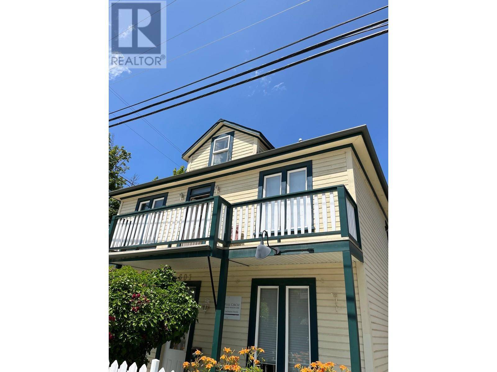 Nelson, BC V1L4C7,601 LAKE Street