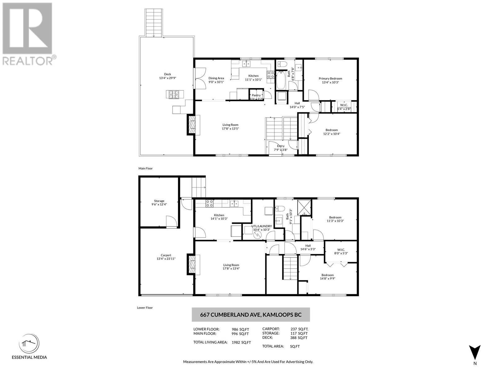 Kamloops, BC V2B1Z1,667 CUMBERLAND Avenue