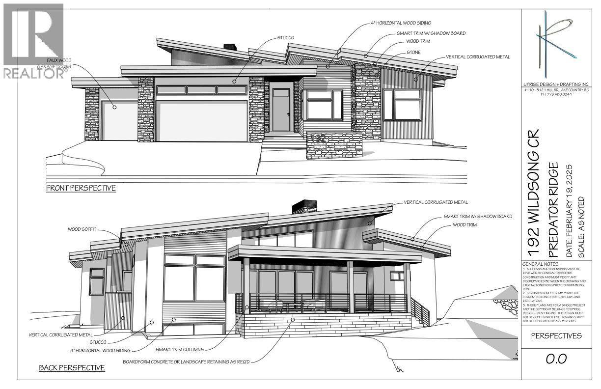 Vernon, BC V1H2K3,192 Wildsong Crescent