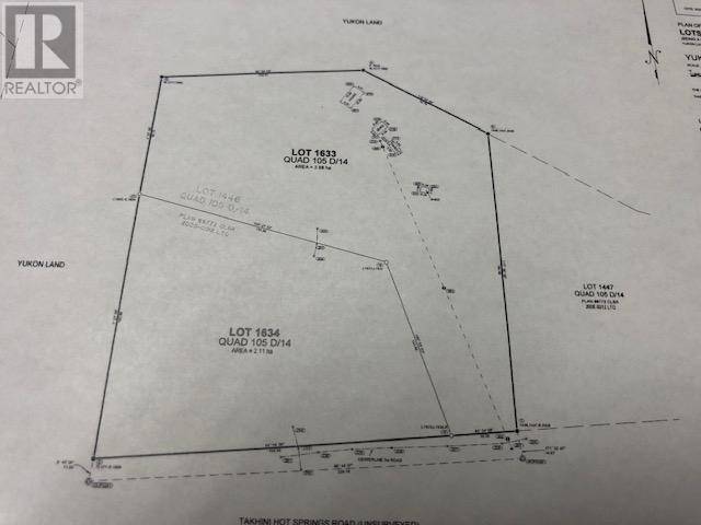 Whitehorse North, YT Y1A7A2,Lot 1634 HOTSPRINGS ROAD
