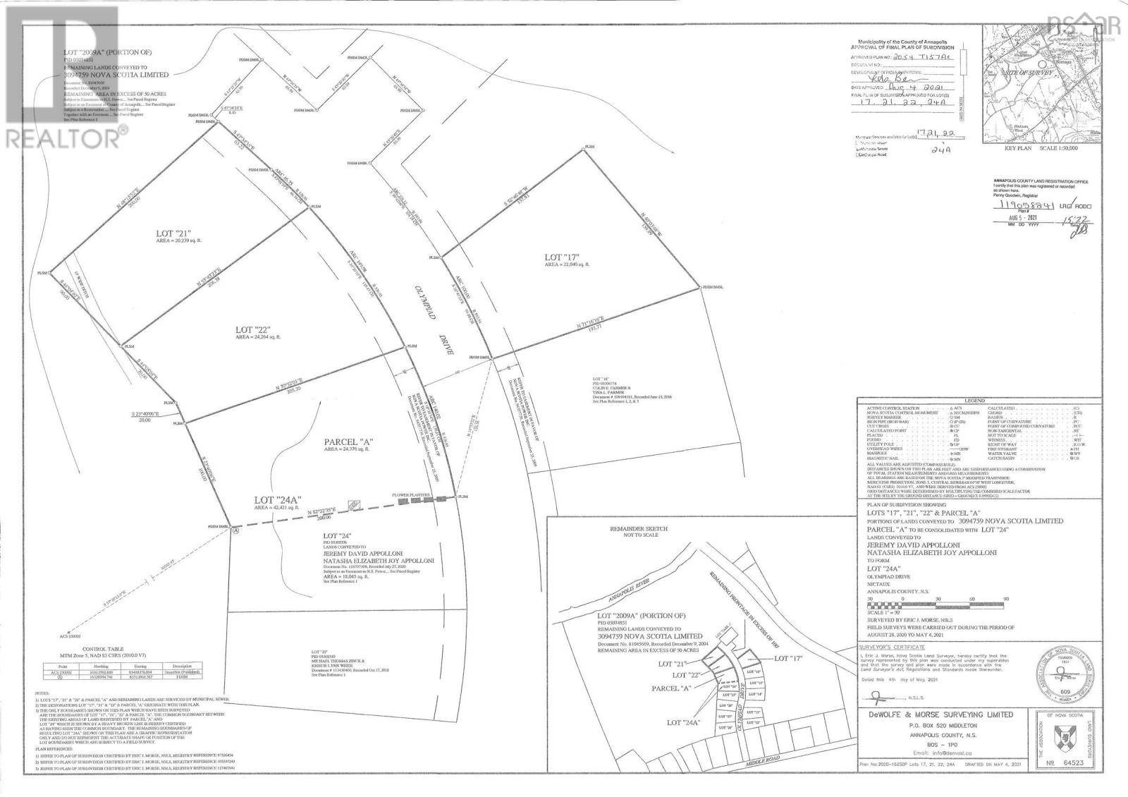 Nictaux, NS B0S1P0,Lot 17 Olympiad Drive