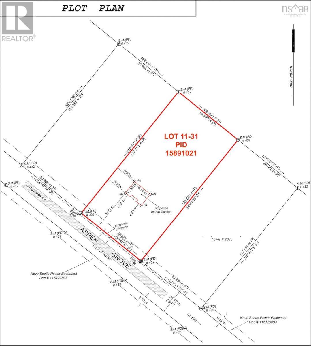 Howie Centre, NS B1L1C4,LOT 11-31 Aspen Grove