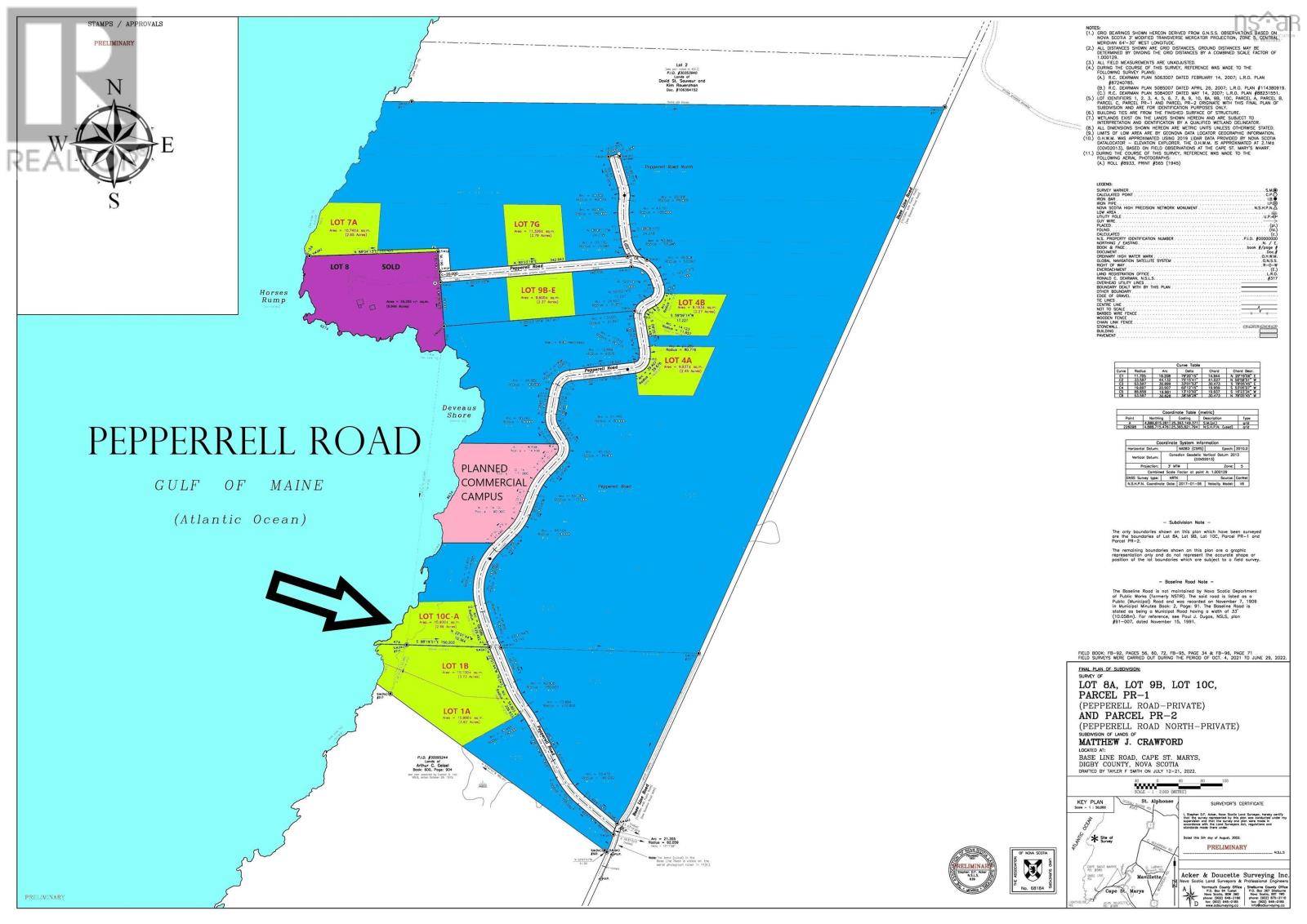 Cape St Marys, NS B5A5B4,Lot 10C-A Pepperrell Road