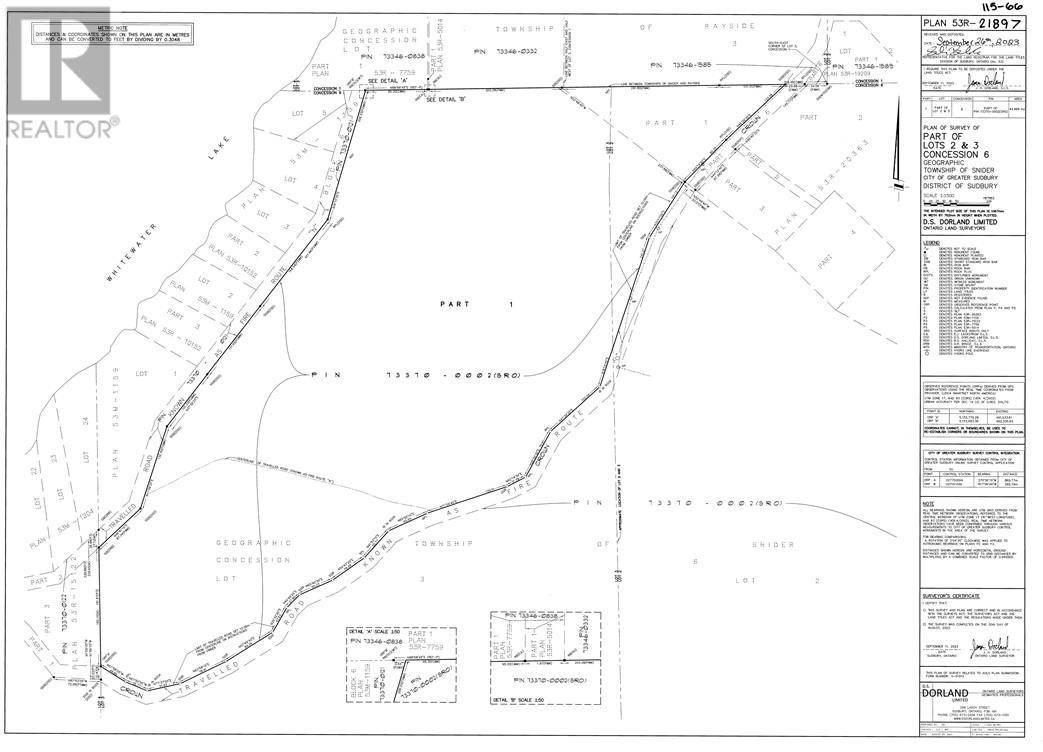 Azilda, ON P0M1B0,2501 Fire Route O (Part 2) Road