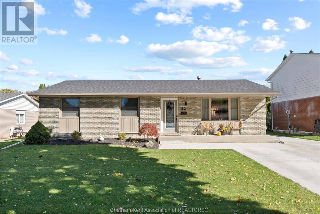 Chatham, ON N7M5W1,42 Daleview CRESCENT