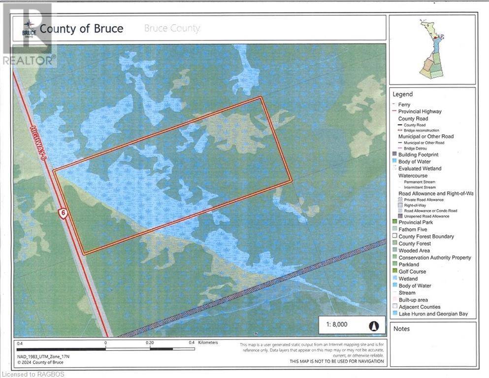 Northern Bruce Peninsula, ON N0H1W0,LT 2 3 Concession