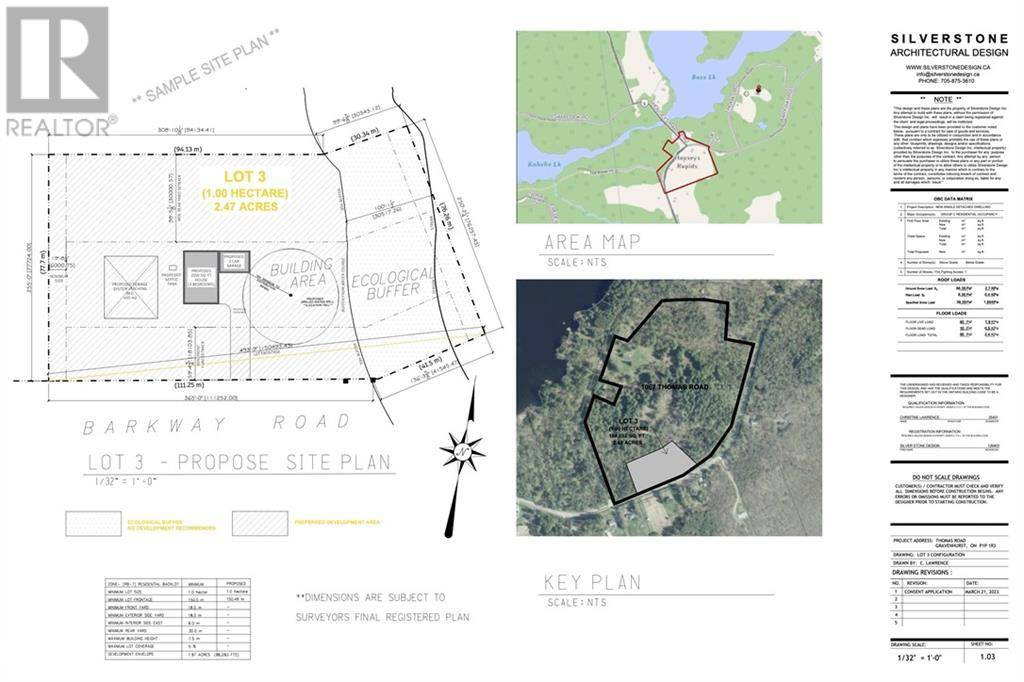 Gravenhurst, ON P1P1R3,1067 THOMAS Road Unit# LOT 3 (Barkway Rd)