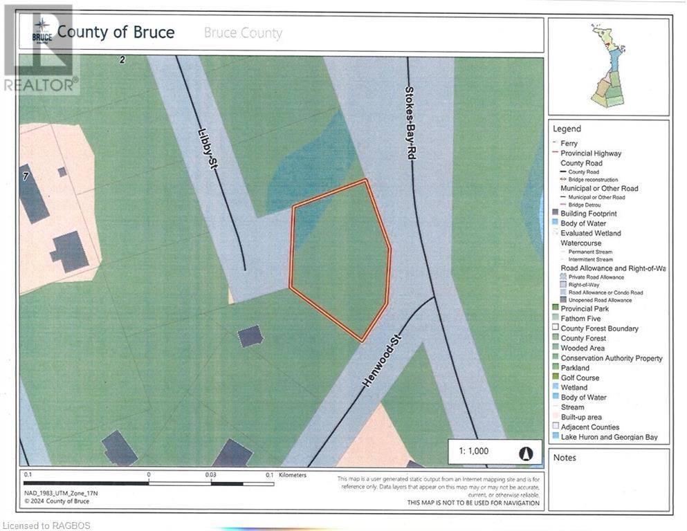 Northern Bruce Peninsula, ON N0H1W0,PT LOT 35 HENWOOD Street