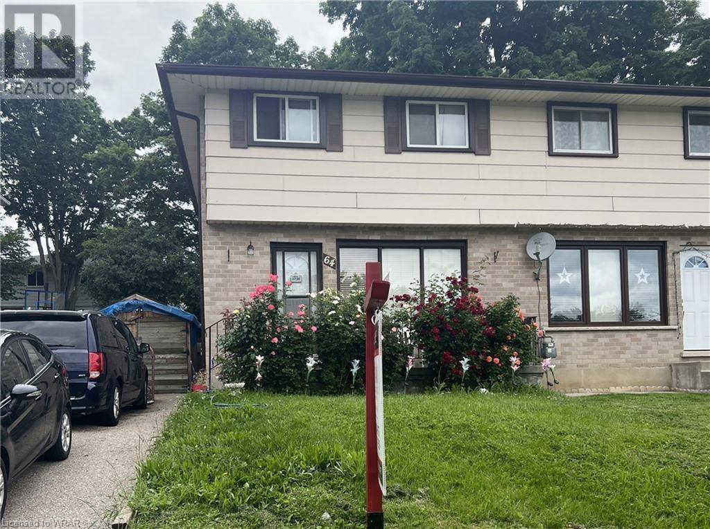 Kitchener, ON N2M2G8,64 INGLESIDE Drive