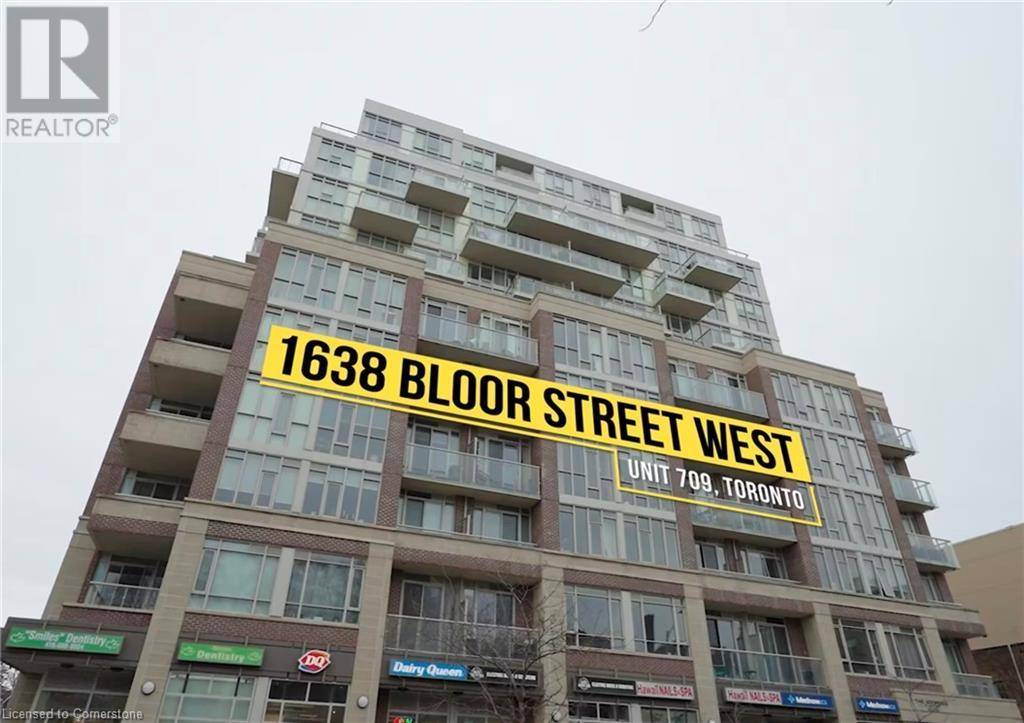 Toronto, ON M6P1A7,1638 BLOOR ST West #709