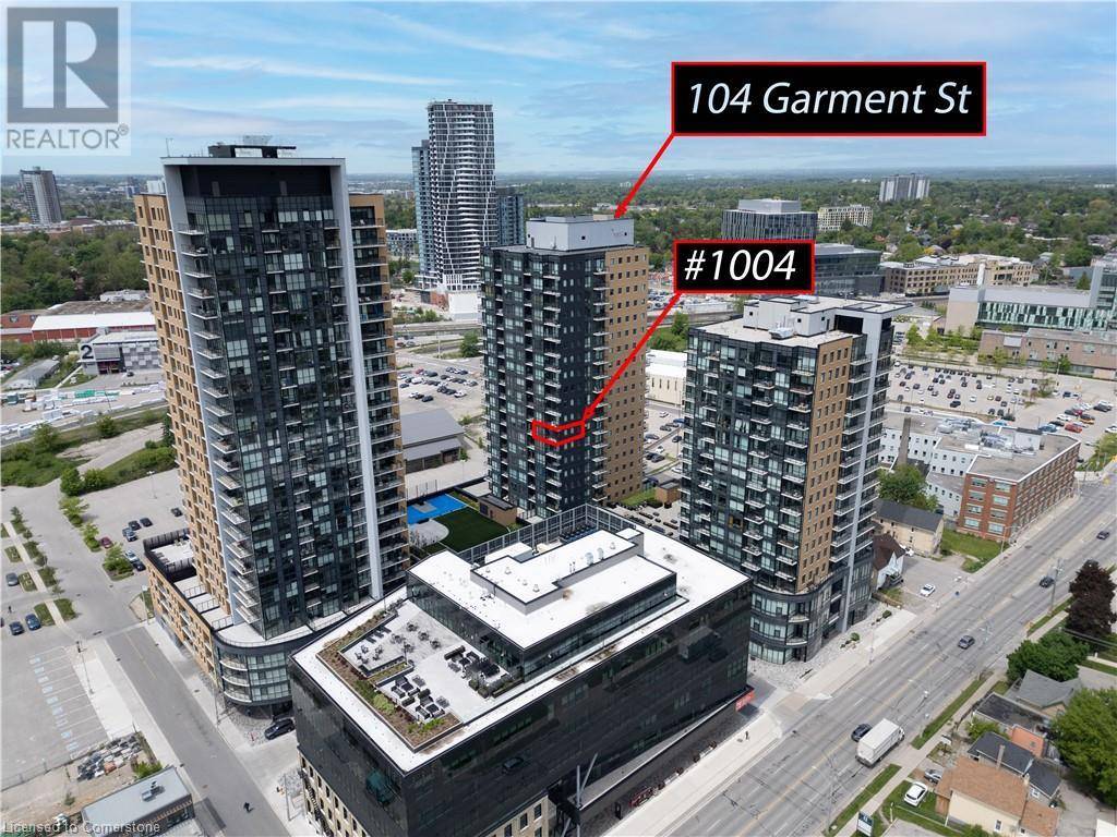 Kitchener, ON N2G0C8,104 GARMENT ST #1004