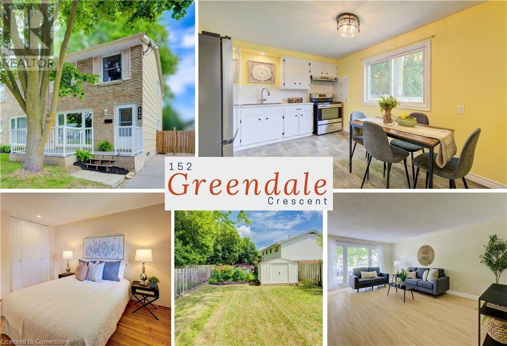 Kitchener, ON N2A2R6,152 GREENDALE Crescent