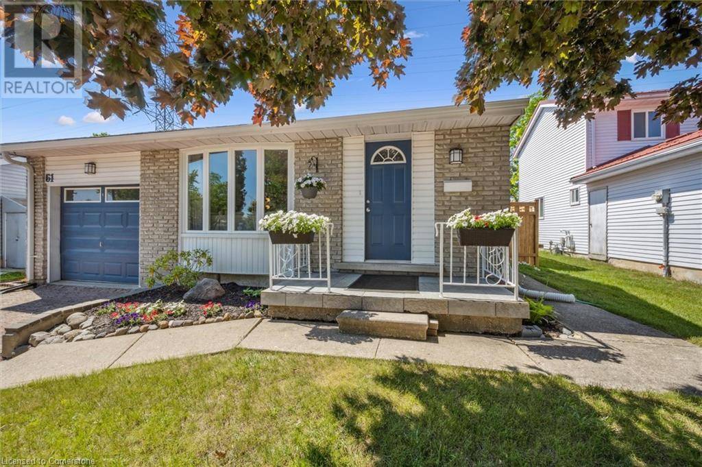 Kitchener, ON N2N1T4,61 ROLLING MEADOWS Drive