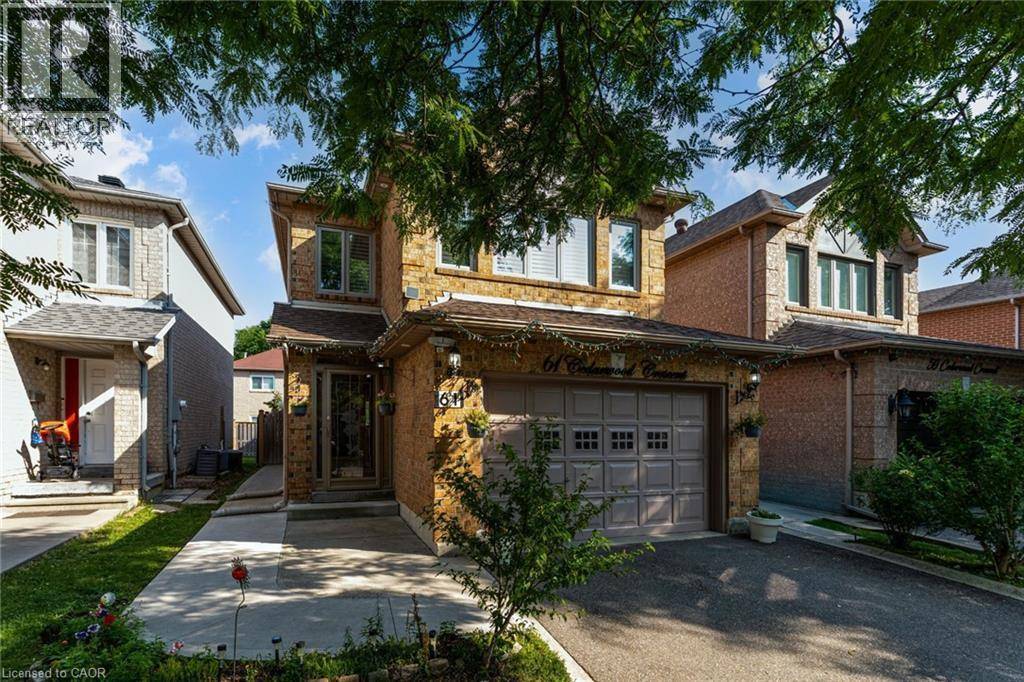 Brampton, ON L6X4J9,61 CEDARWOOD Crescent