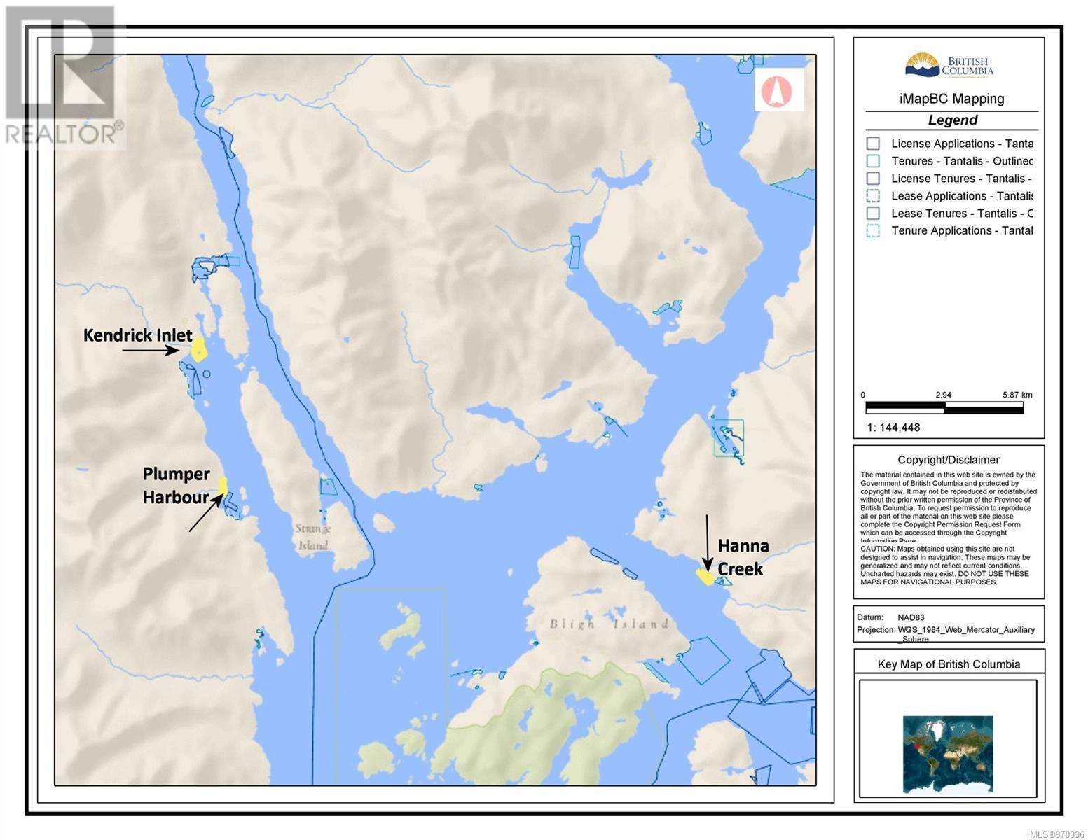 Nootka Island, BC V0P1X0,106456 Hanna Creek