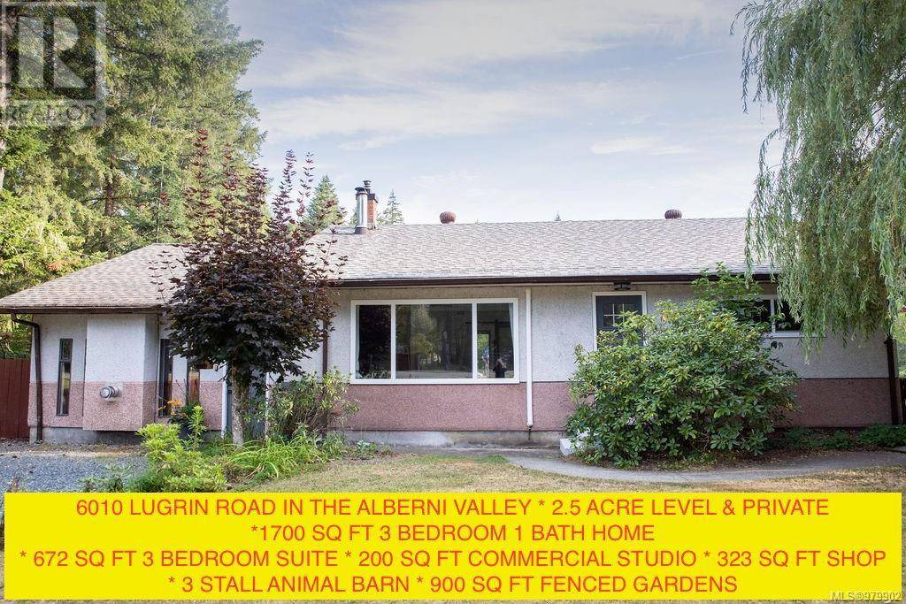 Port Alberni, BC V9Y8K5,6010 Lugrin Rd