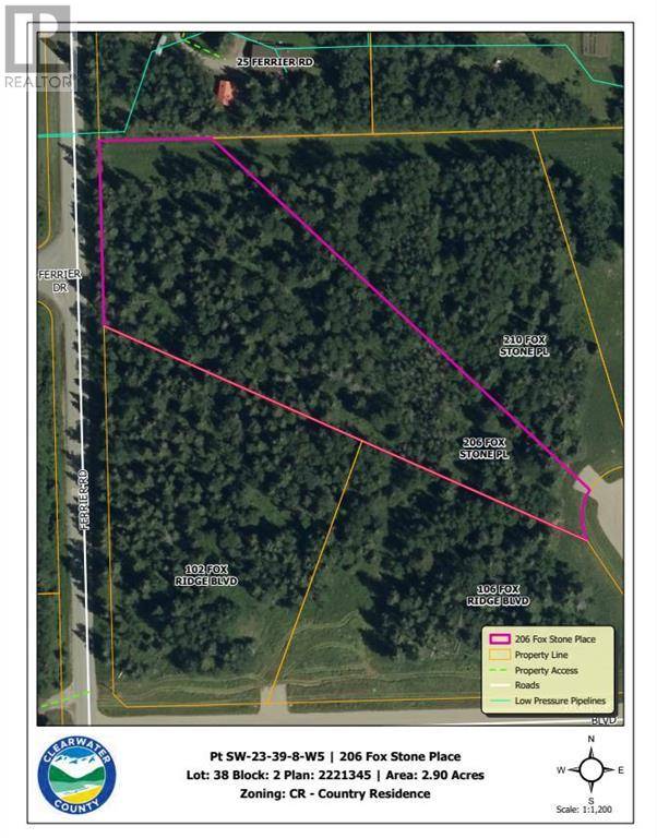 Rural Clearwater County, AB T4T2A4,206 FOX STONE Place