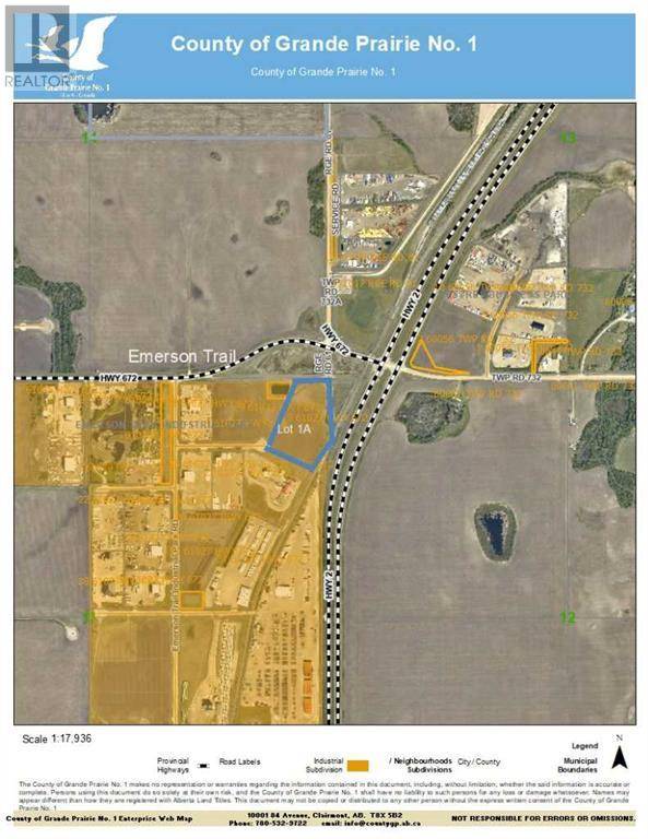 Rural Grande Prairie No. 1 County Of, AB T0H3C0,13 61027 Highway 672