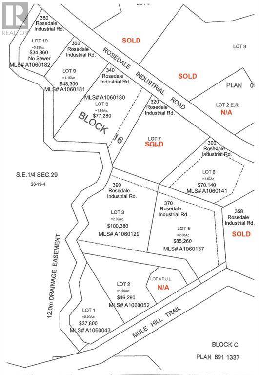 Drumheller, AB T0J0Y0,LOT 8 340 INDUSTRIAL Road