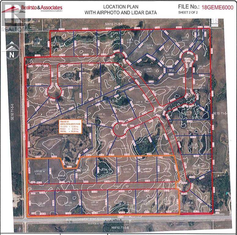 Rural Grande Prairie No. 1 County Of, AB T8X4A2,SW-15-71-5-W6