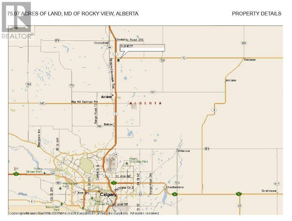 Rural Rocky View County, AB T0M0S0,292 RR292 Acres