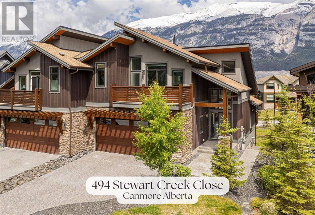 Canmore, AB T1W0L7,494 Stewart Creek Close