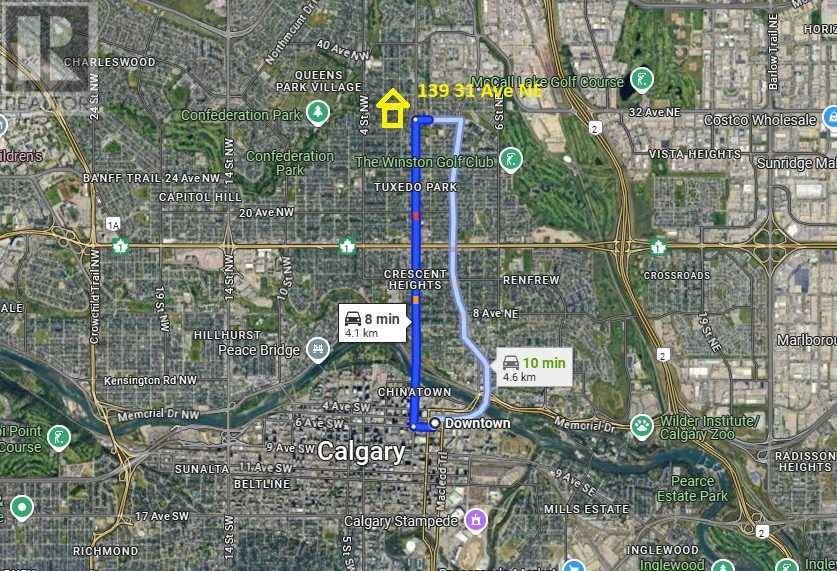Calgary, AB T2E2E8,139 31 Avenue NE
