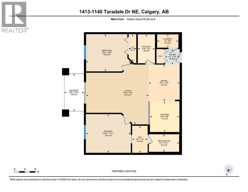 Calgary, AB T3J0G1,1413, 1140 Taradale Drive NE