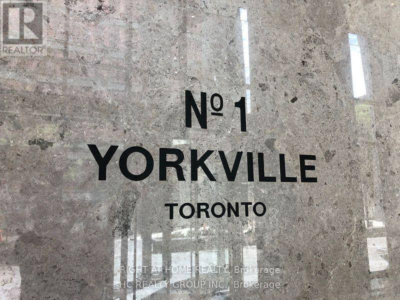 Toronto (annex), ON M4W1L1,1 Yorkville AVE #3012