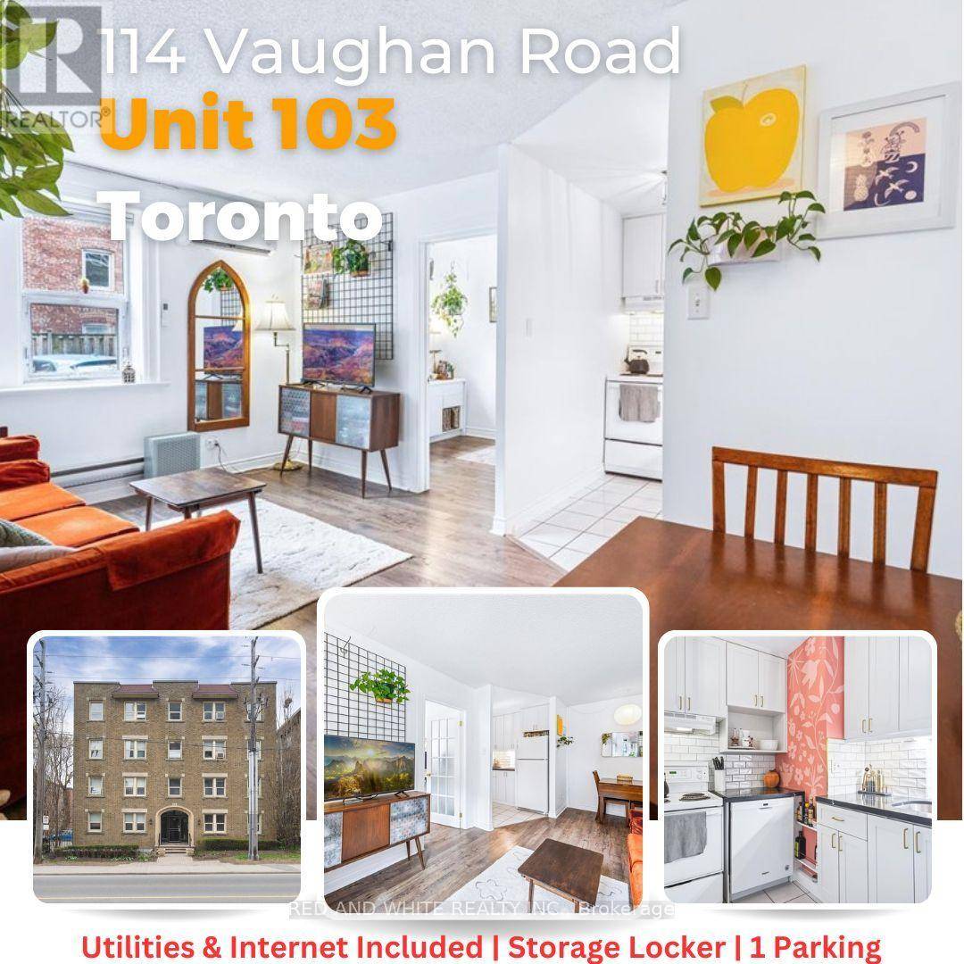 Toronto (humewood-cedarvale), ON M6C2M1,114 Vaughan RD #103