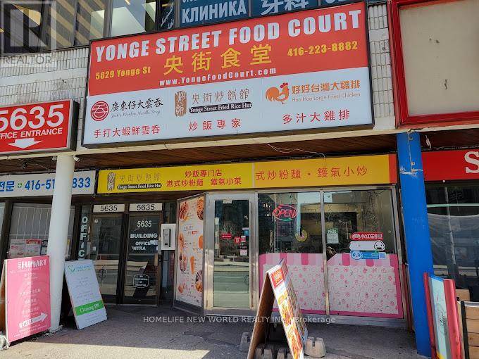 Toronto (newtonbrook East), ON M2M3S9,5629 YONGE STREET