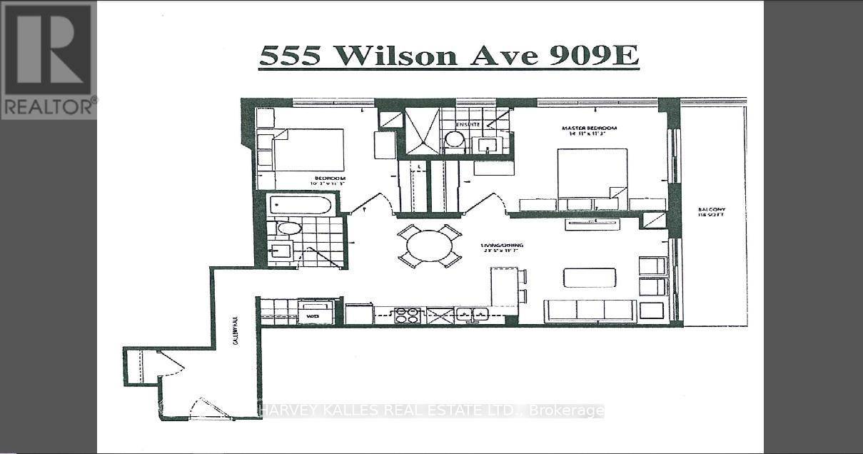 Toronto (clanton Park), ON M3H0C5,555 Wilson AVE #909E