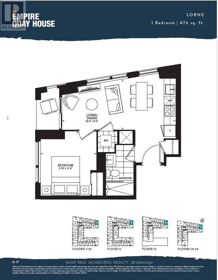 Toronto (waterfront Communities), ON M5A0Y5,15 Richardson ST #1905