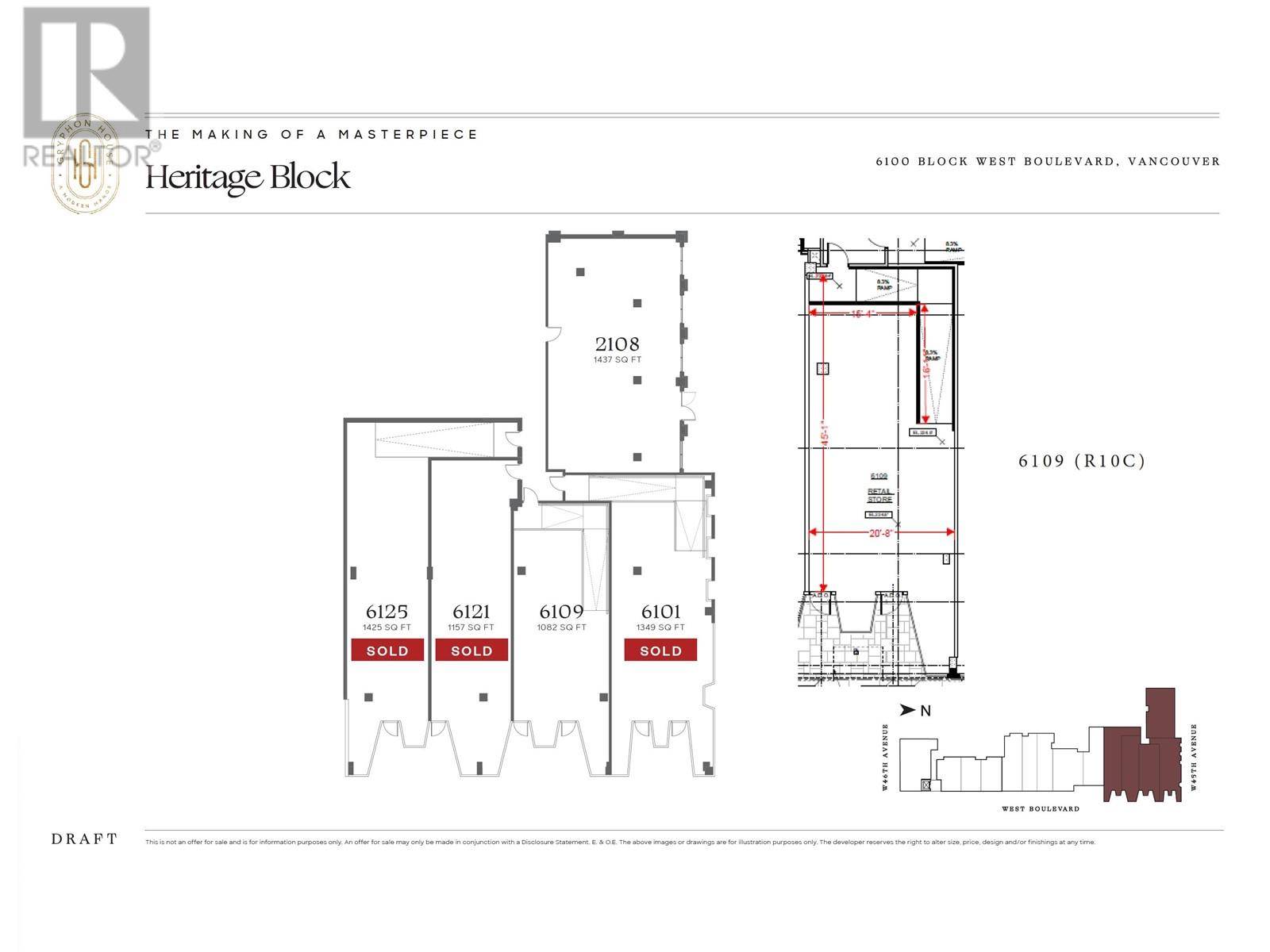 Vancouver, BC V6M3X3,2105 West 46TH AVE #6109