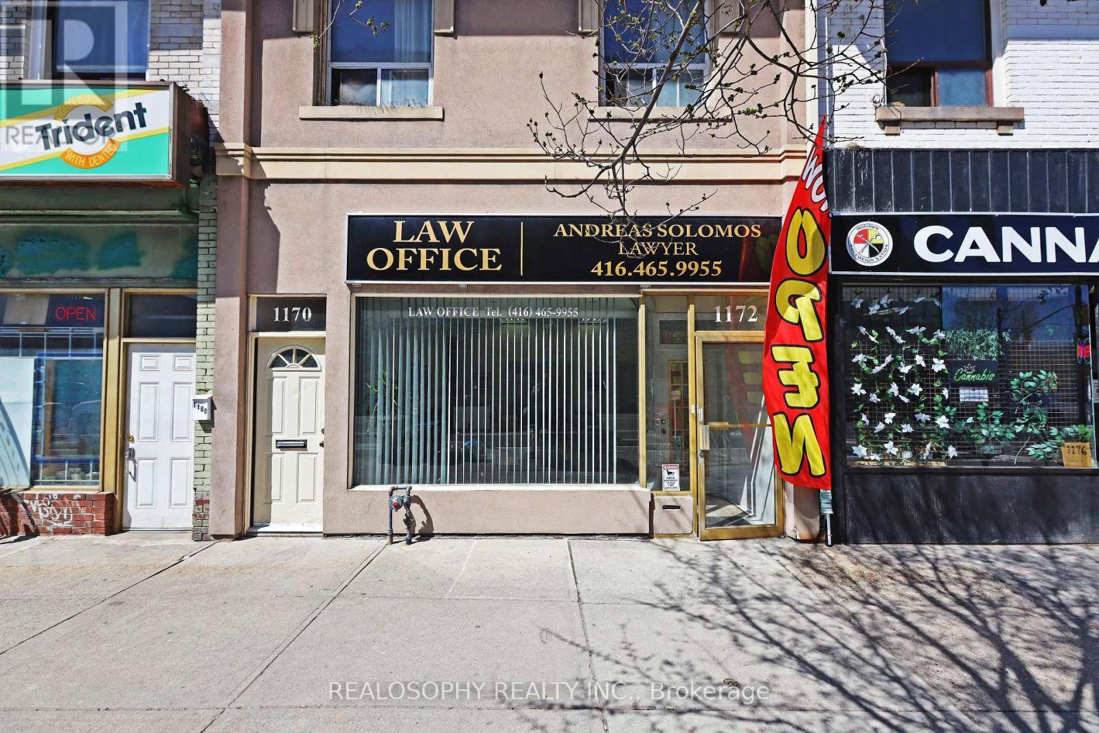 Toronto (danforth), ON M4J1M3,1170 DANFORTH AVENUE