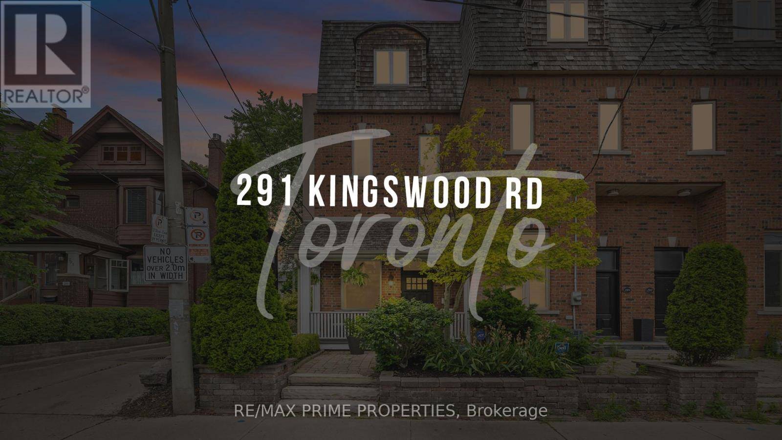 Toronto (east End-danforth), ON M4E3N8,291 KINGSWOOD ROAD