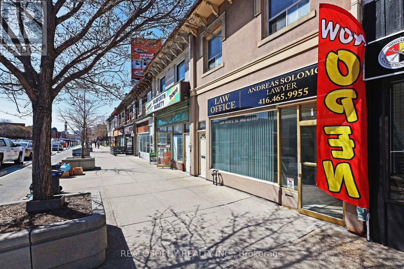 Toronto (danforth), ON M4J1M3,1170 DANFORTH AVENUE