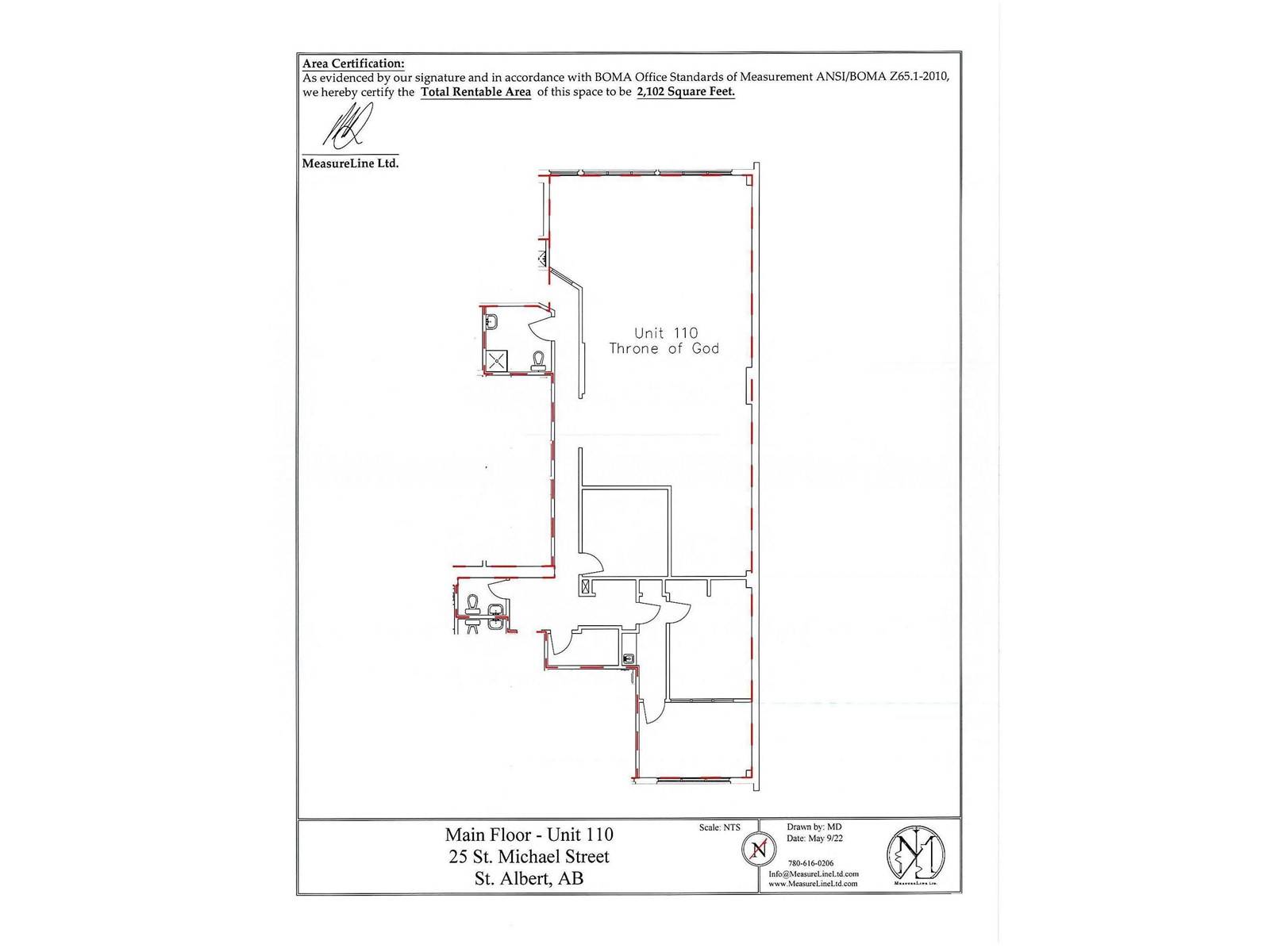 St. Albert, AB T8N1C7,#110 25 St. Michael ST