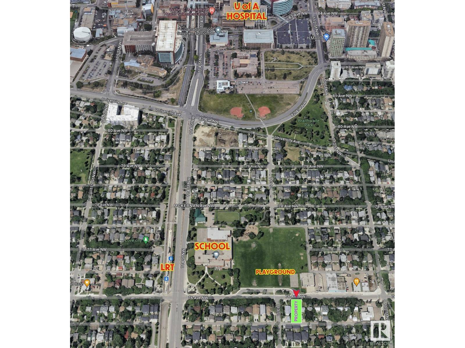 Edmonton, AB T6G0K2,11251 76 AV NW NW