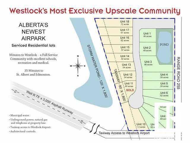 Rural Westlock County, AB T7P2P4,8 - 59512 RR 255