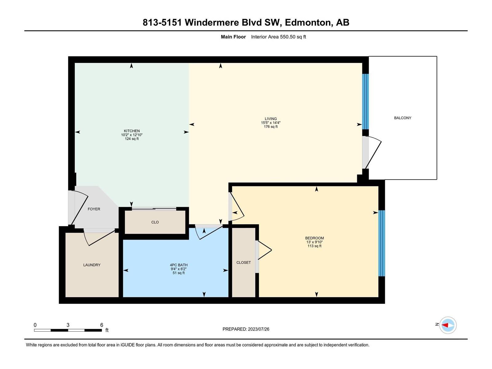 Edmonton, AB T6W2K4,#813 5151 WINDERMERE BV SW