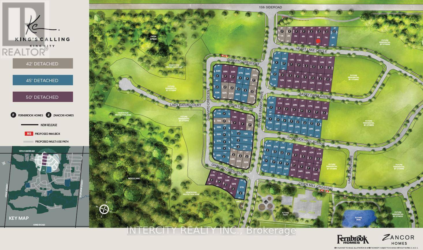 King (king City), ON X0X0X0,LOT 6N HEART LAKE CIRCLE