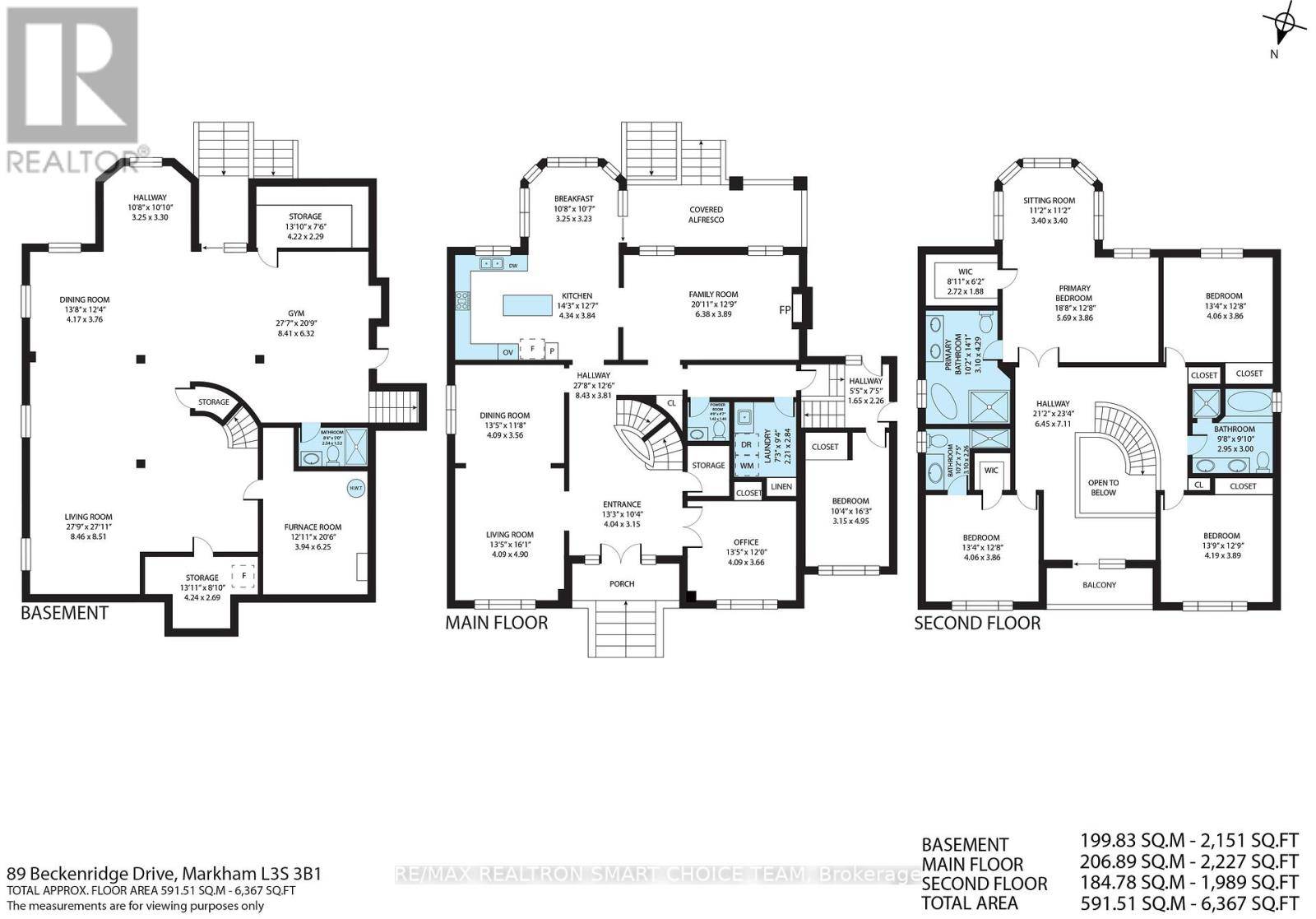Markham (milliken Mills East), ON L3S3B1,89 BECKENRIDGE DRIVE
